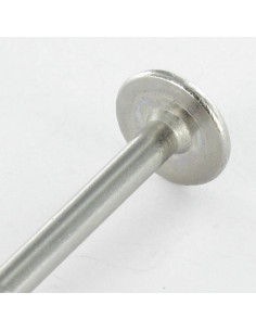 Parafuso estrutural cabeça de disco Aço inoxidável A2 6X240 roscado sobre 70 TORX T25 diâmetro da cabeça 15 2