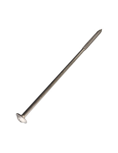 Parafuso estrutural cabeça de disco Aço inoxidável A2 8X240 roscado sobre 80 TORX T40 diâmetro da cabeça 20