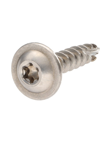 Parafuso estrutural cabeça de disco Aço inoxidável A2 8X30 rosca total TORX T40 diâmetro da cabeça 20