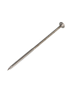 Parafuso estrutural cabeça de disco Aço inoxidável A2 4,5X60 roscado sobre 36 TORX T20 diâmetro da cabeça 13 2