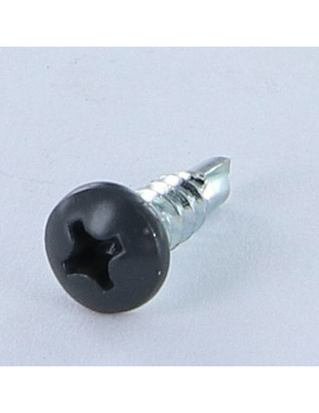 Autoperfurante cabeça cilíndrica panela phillips 3,9 x 13 Aço zinco branco RAL7016 cinzento antracite