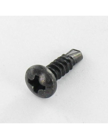 Autoperfurante cabeça cilíndrica panela phillips 4,2 x 32 rede de chapa Aço zinco preto