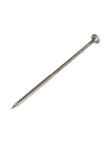 Parafuso estrutural cabeça de disco Aço inoxidável A2 4,5X55 roscado sobre 36 TORX T20 diâmetro da cabeça 13