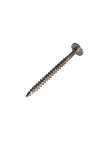 Parafuso estrutural cabeça de disco Aço inoxidável A2 8X100 roscado sobre 80 TORX T40 diâmetro da cabeça 20