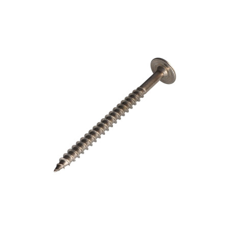 Parafuso estrutural cabeça de disco Aço inoxidável A2 8X100 roscado sobre 80 TORX T40 diâmetro da cabeça 20