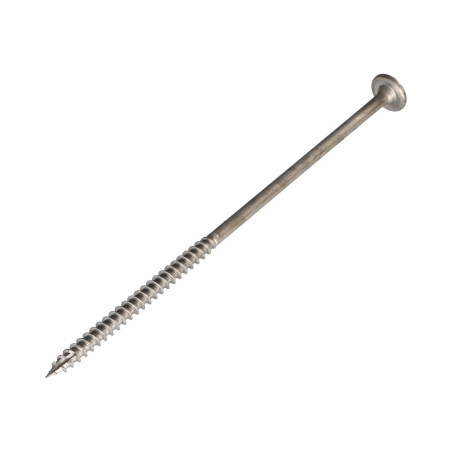 Parafuso estrutural cabeça de disco Aço inoxidável A2 6X55 roscado sobre 36 TORX T25 diâmetro da cabeça 15
