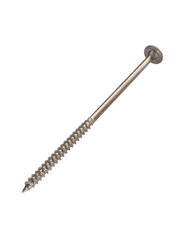 Parafuso estrutural cabeça de disco Aço inoxidável A2 8X180 roscado sobre 80 TORX T40 diâmetro da cabeça 20