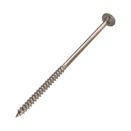 Parafuso estrutural cabeça de disco Aço inoxidável A2 8X170 roscado sobre 80 TORX T40 diâmetro da cabeça 20