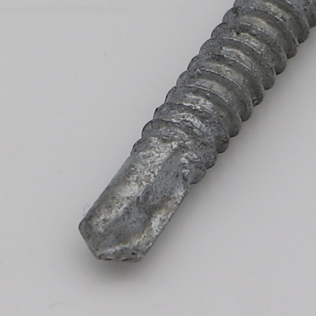Autoperfurante cabeça hexagonal liso 6,3 x 125 forte resistência à corrosão Aço galvanizado a quente