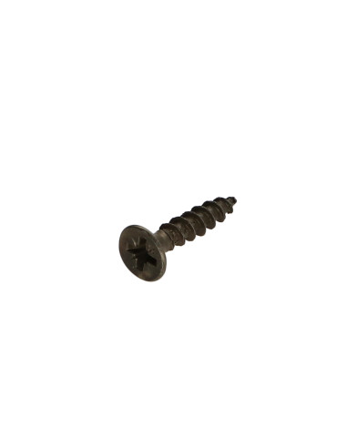 Parafuso de madeira aglomerado VBA3 cabeça fresada Pozi 4X20 aço bronze