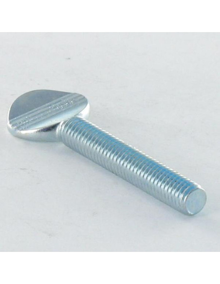 PARAFUSO VIOLINO M5X20 Aço zinco branco - Parafuso Express