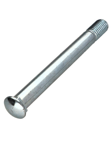Parafuso cabeça redonda gola quadrada M12X115 roscado sobre 20 quadrado 12x12x3 Aço zinco branco