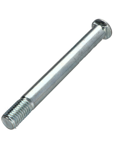 Parafuso cabeça redonda gola quadrada M12X115 roscado sobre 20 quadrado 12x12x3 Aço zinco branco