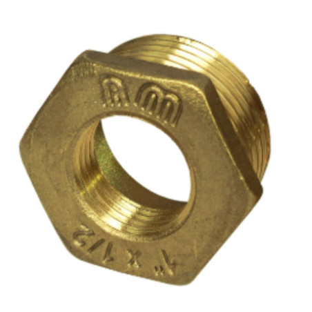 Redutor hexagonal Figura 241 macho fêmea 12x17 (3/8') X 8x13 (1/4") Bronze