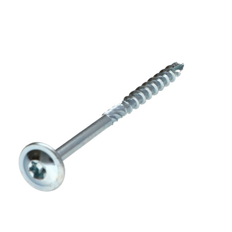 Parafusos de madeira e aglomerado TEKOR cabeça disco TORX T30 cut ponto antifenda tipo 17 6X110 rosca parcial Aço