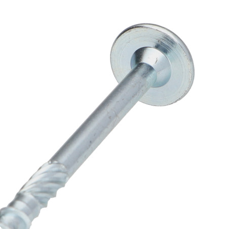 Parafusos de madeira e aglomerado TEKOR cabeça disco TORX T30 cut ponto antifenda tipo 17 6X110 rosca parcial Aço