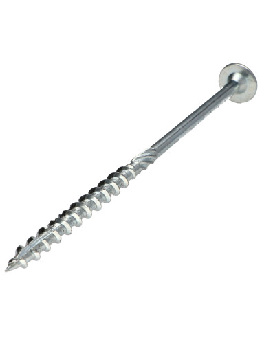 Parafusos de madeira e aglomerado TEKOR cabeça disco TORX T40 cut ponto antifenda tipo 17 8X120 rosca parcial Aço