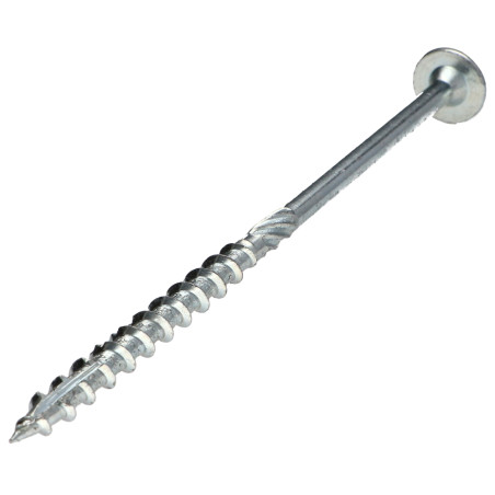 Parafusos de madeira e aglomerado TEKOR cabeça disco TORX T40 cut ponto antifenda tipo 17 8X120 rosca parcial Aço