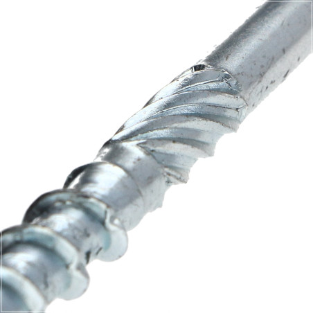 Parafusos de madeira e aglomerado TEKOR cabeça disco TORX T40 cut ponto antifenda tipo 17 8X120 rosca parcial Aço