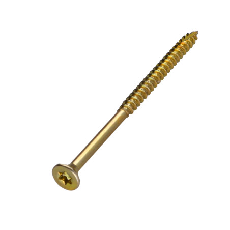 Parafusos de madeira e aglomerado TEKOR cabeça fresada dentado 4X70 roscado sobre 42 TORX T20 ZBCR3+ cut ponto