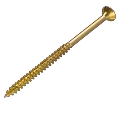 Parafusos de madeira e aglomerado TEKOR cabeça fresada dentado 4X70 roscado sobre 42 TORX T20 ZBCR3+ cut ponto