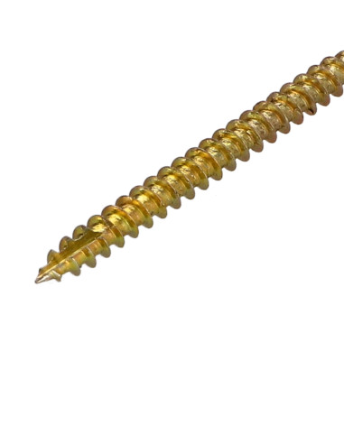Parafusos de madeira e aglomerado TEKOR cabeça fresada dentado 4X70 roscado sobre 42 TORX T20 ZBCR3+ cut ponto