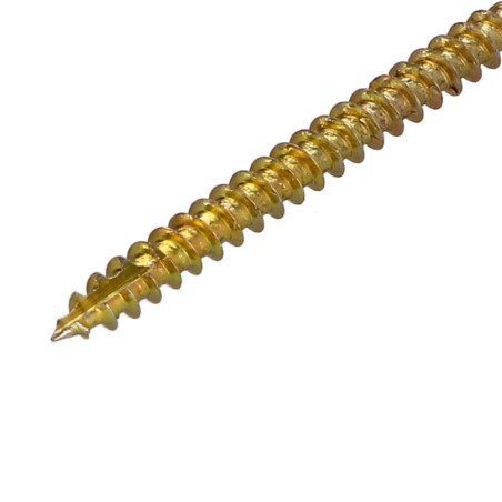 Parafusos de madeira e aglomerado TEKOR cabeça fresada dentado 4X70 roscado sobre 42 TORX T20 ZBCR3+ cut ponto