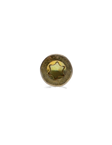 Parafusos de madeira e aglomerado TEKOR cabeça fresada dentado 4X70 roscado sobre 42 TORX T20 ZBCR3+ cut ponto