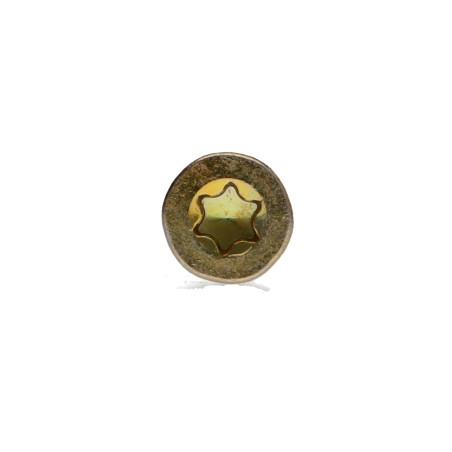 Parafusos de madeira e aglomerado TEKOR cabeça fresada dentado 4X70 roscado sobre 42 TORX T20 ZBCR3+ cut ponto