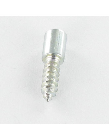 Parafuso de chapa Parafuso cabeça oca sextavada chave de 3 3,5 x 10,5 Aço zinco branco