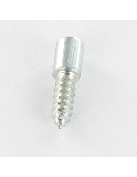 Parafuso de chapa Parafuso cabeça oca sextavada chave de 3 3,5 x 10,5 Aço zinco branco