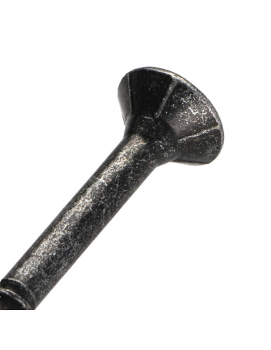Parafuso de madeira aglomerado cabeça fresada TORX T25 5X60 roscado sobre 36 Aço zinco preto
