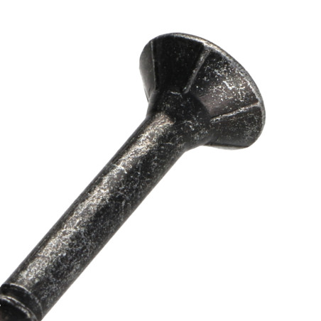 Parafuso de madeira aglomerado cabeça fresada TORX T25 5X60 roscado sobre 36 Aço zinco preto