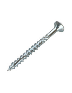 Parafuso de moldura TEKOR cabeça fresada dentado TORX T30 6X60 roscado sobre 40 cut ponto antifenda tipo 17 Aço 2