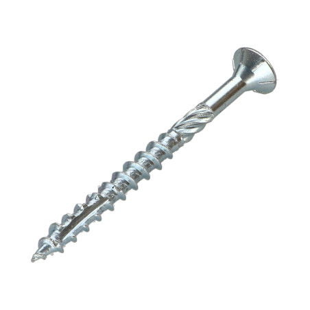 Parafuso de moldura TEKOR cabeça fresada dentado TORX T30 6X60 roscado sobre 40 cut ponto antifenda tipo 17 Aço