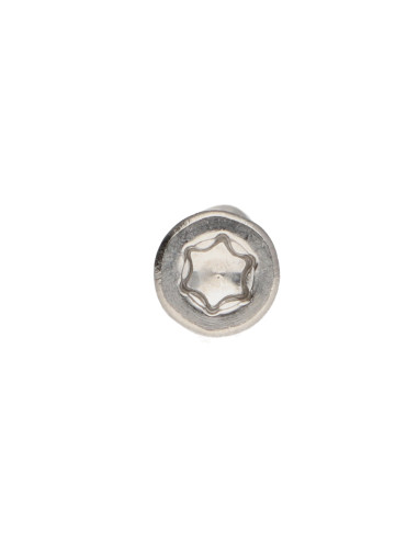 Parafuso de madeira aglomerado cabeça fresada Pozi PZ7 6X50 rosca parcial Aço zinco branco GLEITMO 627