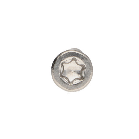 Parafuso de madeira aglomerado cabeça fresada Pozi PZ7 6X50 rosca parcial Aço zinco branco GLEITMO 627