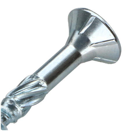 Parafuso de moldura TEKOR cabeça fresada dentado TORX T25 4,5X50 roscado sobre 30 cut ponto antifenda tipo 17 Aço