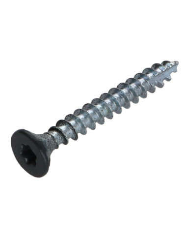 Parafusos de madeira e aglomerado TEKOR cabeça fresada dentado 5X40 TORX T25 cut ponto antifenda tipo 17 AREIA
