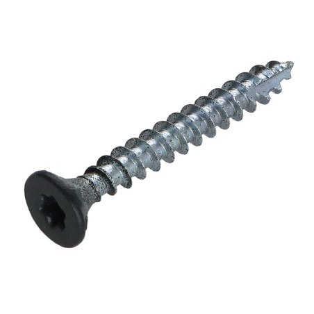 Parafusos de madeira e aglomerado TEKOR cabeça fresada dentado 5X40 TORX T25 cut ponto antifenda tipo 17 AREIA