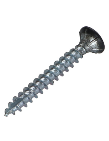 Parafusos de madeira e aglomerado TEKOR cabeça fresada dentado 5X40 TORX T25 cut ponto antifenda tipo 17 AREIA