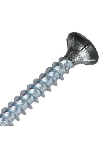 Parafusos de madeira e aglomerado TEKOR cabeça fresada dentado 5X40 TORX T25 cut ponto antifenda tipo 17 AREIA