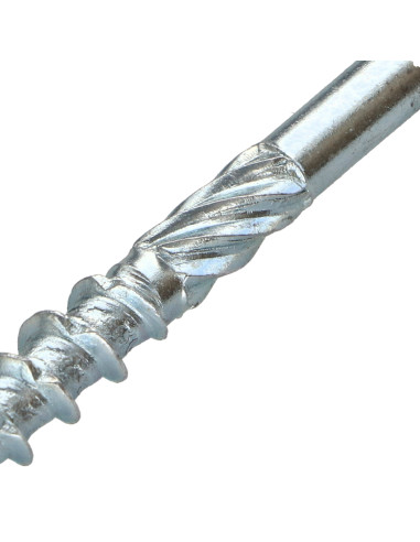 Parafuso de moldura TEKOR cabeça fresada dentado TORX T30 6X180 roscado sobre 80 cut ponto antifenda tipo 17 Aço