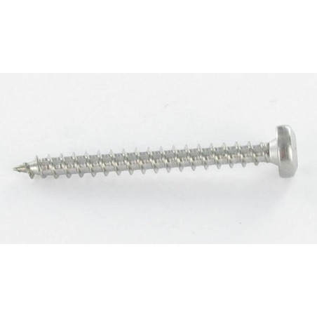Parafuso de madeira aglomerado cabeça redonda 5X25 TORX T25 Aço zinco branco