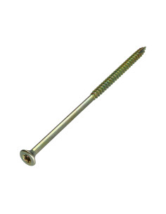 Parafusos de madeira e aglomerado TEKOR cabeça fresada dentado 6X140 roscado sobre 70 TORX T30 ZBCR3+ cut ponto