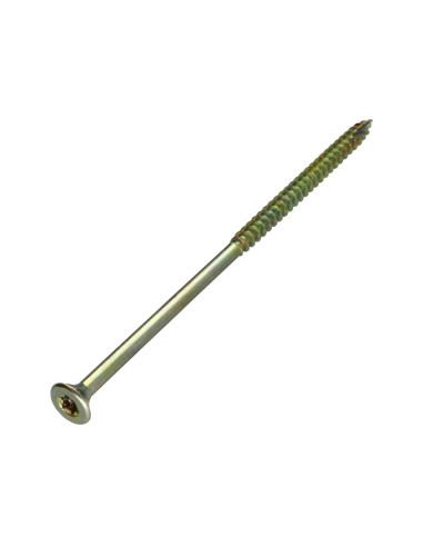 Parafusos de madeira e aglomerado TEKOR cabeça fresada dentado 6X140 roscado sobre 70 TORX T30 ZBCR3+ cut ponto