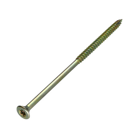 Parafusos de madeira e aglomerado TEKOR cabeça fresada dentado 6X140 roscado sobre 70 TORX T30 ZBCR3+ cut ponto