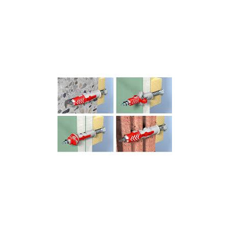 Bucha Nylon DUOPOWER Fischer 6X30 sem Parafuso - Parafuso Express