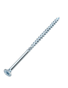 Parafuso de moldura TEKOR cabeça fresada dentado TORX T30 6X120 roscado sobre 80 cut ponto antifenda tipo 17 Aço