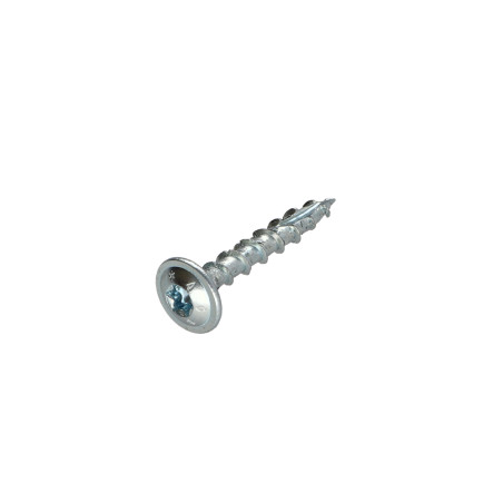 Parafusos de madeira e aglomerado TEKOR cabeça disco TORX T30 cut ponto antifenda tipo 17 6X40 rosca parcial Aço